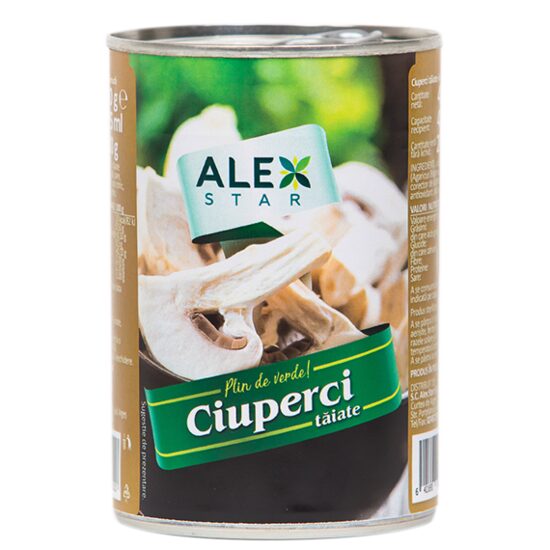 CIUPERCI TAIATE ALEX STAR 425ML(12)CUT