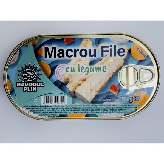 NAVODUL FILE MACROU CU LEGUME 170G(15)