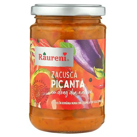 RAURENI ZACUSCA PICANTA 300G(6)