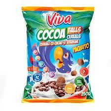 CEREALE VIVA CACAO BALLS 250G (10)