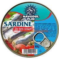NAVODUL PLIN SARDINE IN SOS TOMAT 160G (30)