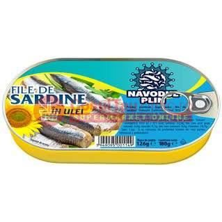 NAVODUL PLIN SARDINE IN ULEI 160G (30)
