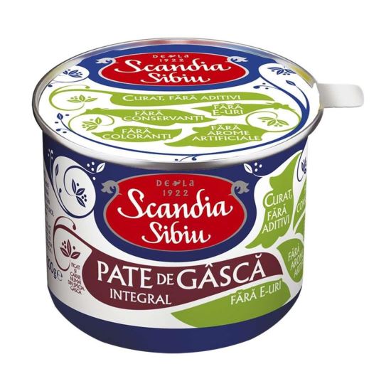 SCANDIA SIBIU PATE DE GASCA 200G/6