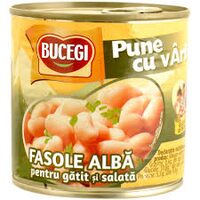 BUCEGI FASOLE ALBA DE GATIT SI SALATA 400G