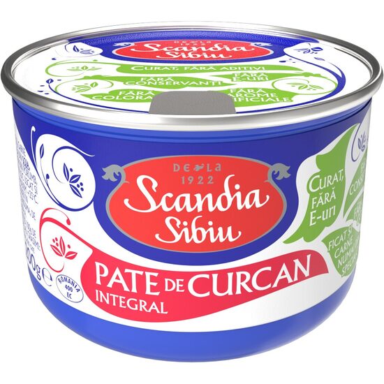 SCANDIA SIBIU PATE DE CURCAN 200G/6