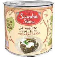 SCANDIA SIBIU SARMALUTE IN FOI VITA CU PORC SI VITA 400G(6)