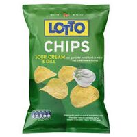 CHIPS LOTO CU SMATANA SI MARAR 60G(30)
