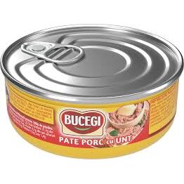 BUCEGI PATE PORC CU UNT 120G(6)