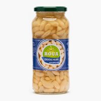 ROUA  FASOLE ALBA PENTRU GATIT SI SALATA  540G(12)