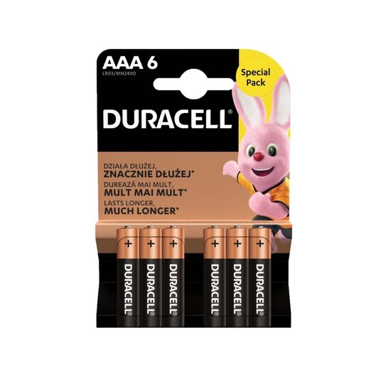 BATERII DURACEL R3(6BUC/SET)