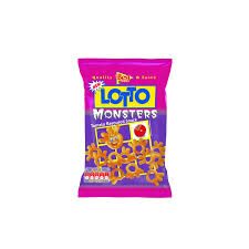 SNACKS LOTTO MONSTERS 75G(24)