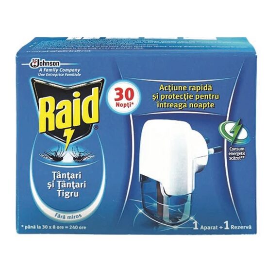 RAID APARAT ELECTRIC +REZERVA LICHIDA (6BUC/CUT)