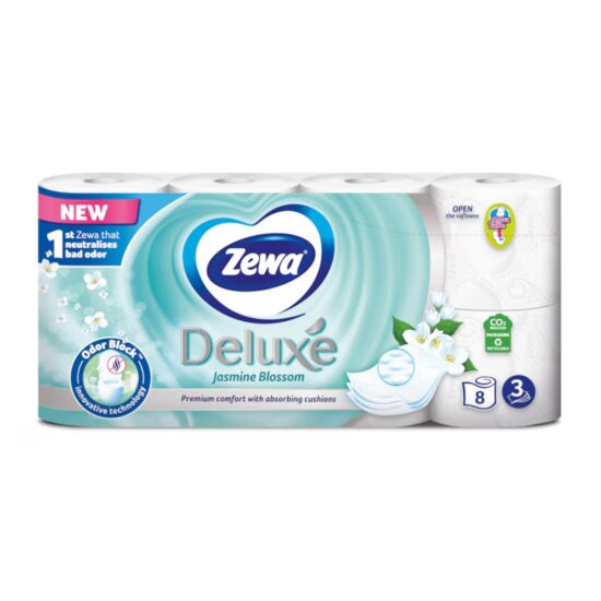 ZEWA DELUXE  HARTIE IGIENICA IASOMIE 3 STR.8/SET
