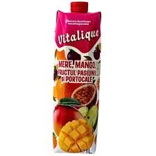 SUC DE MANGO ,FRUCTUL PASIUNI SI MERE 1 L(12) VITALIQUE