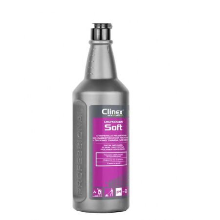 CLINEX Dispersion SOFT 1L detergent pt curatare,polisare si stralucire suprafete