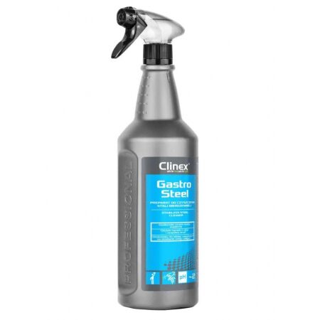 CLINEX Steel 1L detergent de curatare acid pt. suprafete si echipamente din otel