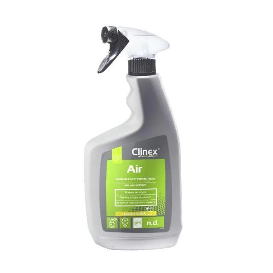 CLINEX Air Lemon Soda,650ML,cu pulverizator,parfum pt improspatarea aerului