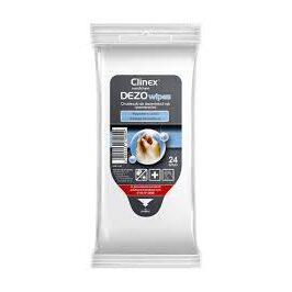CLINEX DezoWipes,servetele dezinfectante,24buc/pachet