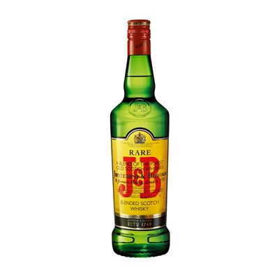 J&B RARE SCOTCH WHISKY 40% SGR 0.7L