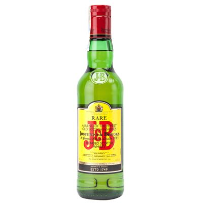 J&B RARE SCOTCH WHISKY 40% SGR 0.5L