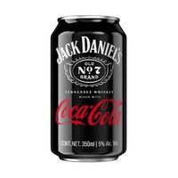 JACK DANIEL'S WHISKY & COCA-COLA 5% SGR 0.33L