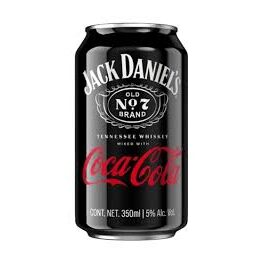 JACK DANIEL'S WHISKY & COCA-COLA 5% SGR 0.33L