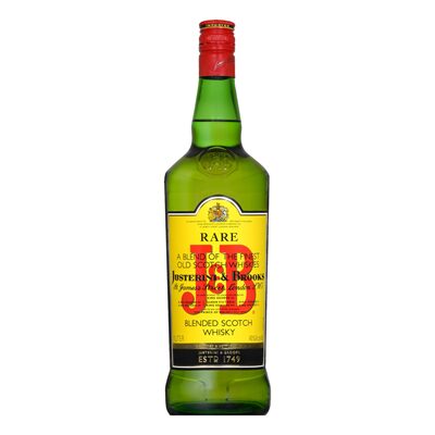 J&B RARE SCOTCH WHISKY 40% SGR 1L