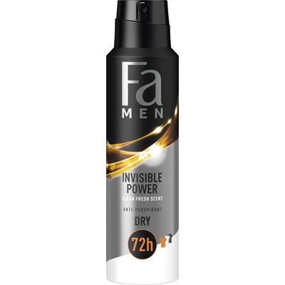 Fa Men Deodorant Spray Putere Invizibila 150 ml