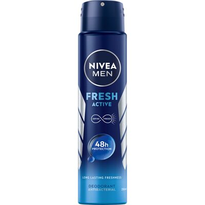 NIVEA Men Fresh Active Deodorant Spray 250 ml