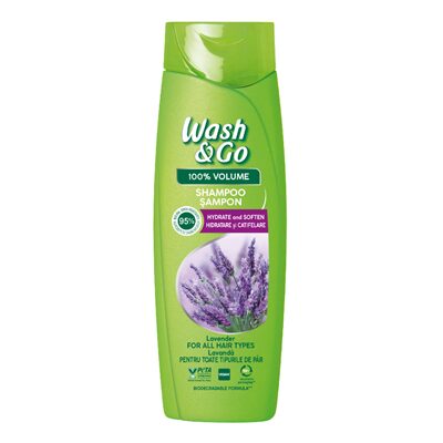WASH&GO SAMPON CU LAVANDA 360ML