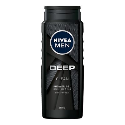 NIVEA MEN DEEP CLEAN GEL DUS 500ML