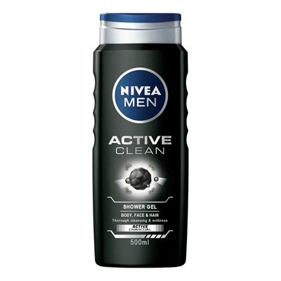 NIVEA MEN ACTIVE CLEAN GEL DUS 500ML
