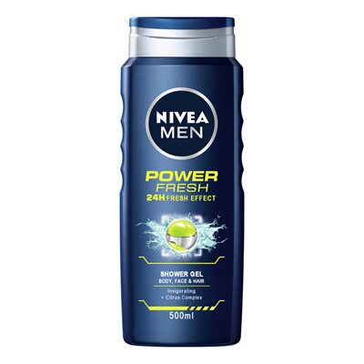 NIVEA MEN POWER REFRESH GEL DUS 500ML