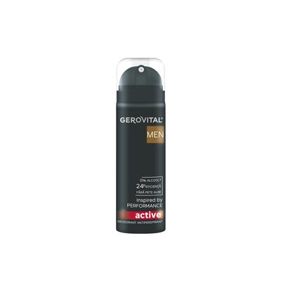 GEROVITAL MEN DEODORANT ANTIPERSPIRANT ACTIVE 150ML