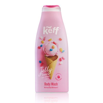 KEEF GEL DE DUS CU PARFUM DE INGHETATA DE JELEURI 500ML
