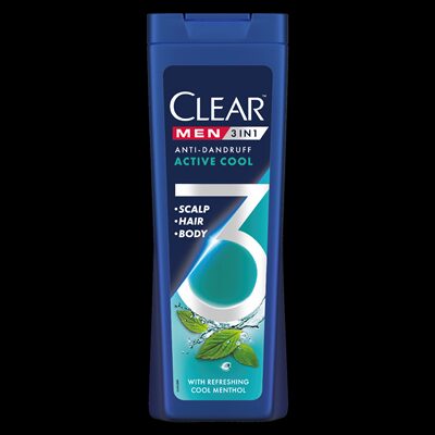 CLEAR MEN SAMPON 3IN1 COOL 360ML