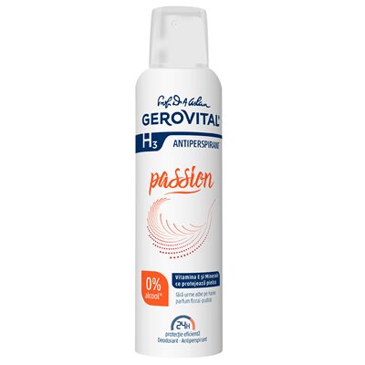 GEROVITAL H3 DEODORANT ANTIPERSPIRANT PASSION 150ML