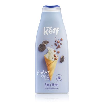 KEEF GEL DE DUS CU PARFUM INGHETATA DE BISCUITI CU CREMA 500ML