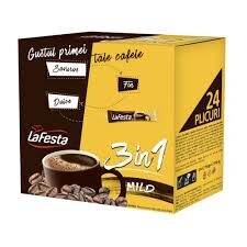 CAFEA SOLUBILA 3IN1 MILD 15,6G LAFESTA (24)