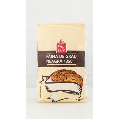 FAINA NEAGRA 1KG FINE LIFE