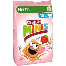 CEREALE CU CAPSUNI 450G CINIS MINIS