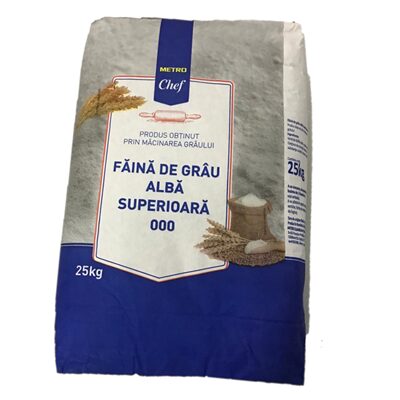 FAINA TIP 000 25KG METRO CHEF