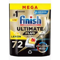 DETERGENT FINISH CAPSULE MASINA DE SPALAT VASE ULTIMATE+ LAMAIE 72TABS