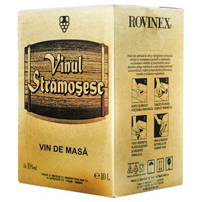 VIN ALB DEMISEC BAX IN BOX VINUL STRAMOSESC 10L