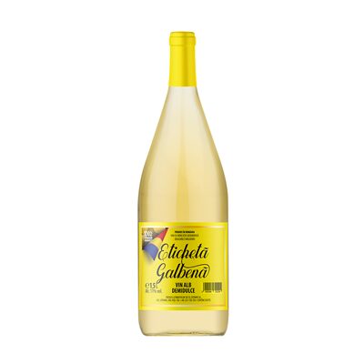 VIN ALB DEMIDULCE COTNARI ETICHETA GALBENA SGR 1.5L