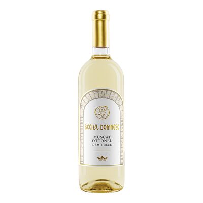VIN ALB DEMIDULCE MUSCAT OTTONEL BECIUL DOMNESC SGR 0.75L