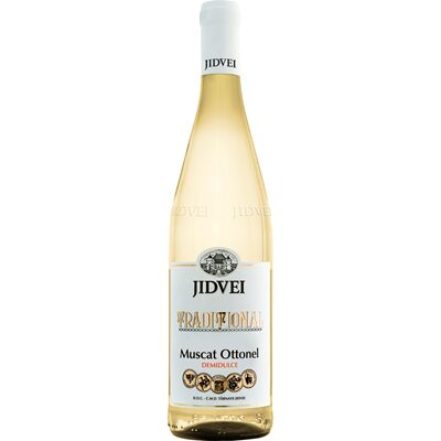 VIN DEMIDULCE MUSCATEL CRAITA JIDVEI TRADITIONAL SGR 0.75L