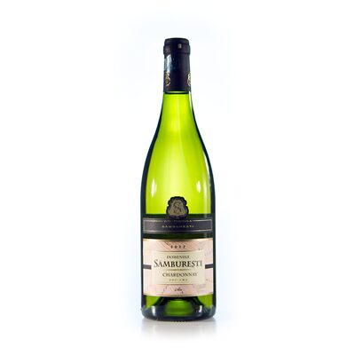 VIN ALB CHARDONNAY DOMENIILE SAMBURESTI SGR 0.75L