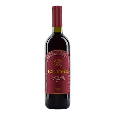 VIN ROSU SEC CABERNET SAUVIGNON BECIUL DOMNESC SGR 0.75L