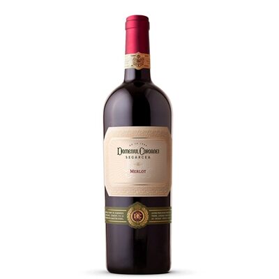 VIN ROSU PRESTIGE MERLOT SEGARCEA DOMENIUL COROANEI SGR 0.75L